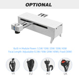 450nm 40W Laser Engraving Machine Adjustable Focal Length Support PC Software High Speed Mini CNC Laser Engraver Cutter DIY Tool
