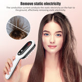Electric Massage Comb Anti-hair Loss Meridian Head Massager Phototherapy Hair Care Comb Color Light Hairdressing Massage Brush