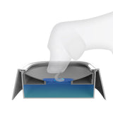Pet Water Bowl Slow Water Feeder Dispenser 1.5L No-Spill Vehicle Carried Dog Floating Drinking Bowls For Dogs Cats Pets Fountain
