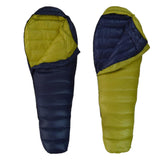 Warm Winter Mummy Down Sleeping Bag Ultra Light Outdoor Camping Travel Climbing Equipment Natural Hiking Cross Country Accessory