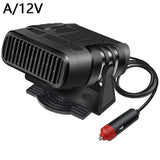 4 IN 1 Car Heater Electric Cooling Heating Fan Portable Electric Dryer Windshield Defogging Demister Defroster 12V/24V 120W