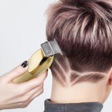 Hatteker Professional Hair Clippers Cordless Pro Li Outlining Trimmer T-blade Hair Cutting Kit Barber Beard Trimmer Kids USB