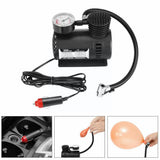 12v Mini Car Auto Air Compressor Tire Inflator Tool Universal Pump Air Car 300psi Compressor Black Portable Inflator Tool R