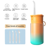 Retractable Oral Irrigator Dental Water Jet Tools USB 200ML Waterproof 3 Modes 4 Nozzles Mouth Washing Machine Teeth Whitening