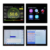 LCD Display High Precision Combustible Gas Meter Professional Combustible Gas Detector with Sound-light and Vibration Alarm