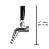 Home-Made Beer Coffee Black Beer Tap Beer Faucet Nitrogen Draught and Nitro Coffee Faucet Home-Made DIY Beer Soda Kit Drink