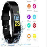 2021 Newest Amazon Hot Sale Color Screen Smart Sport Bracelet 115Plus for Android IOS Fit Bit Smart Bracelet