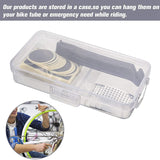 Dropship-Bike Tire Repair Kit,Glueless Bike Tire Patch Puncture Repair Kit,Tire Levers Portable Case For Mountain Road Bike