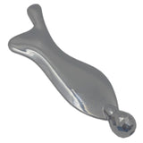 Stainless Steel Gua Sha Board Plate Relaxing Muscle Meridian Massager Body Health SPA Massage Tool
