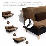 Metal Steel Black Sofa Bed Bedding Furniture Adjustable 3-Position Angle Mechanism Hinge Hardware