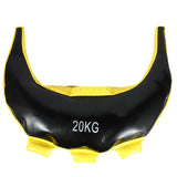 2X Weight Lifting Boxing Bag Bulgarian Power Bag Strength Exercise Sandbag Fitness Boxing Training Sand Bag Yellow &amp; Red