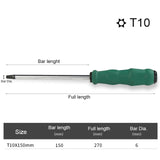 1PC Torx T15 T20 T25 T27 T30 T40 Screwdriver With Hole Magnetic Screw Driver Home Phone Repair Hand Tools