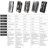 Bicycle Repair Tools Kit Hex Spoke Cycling Screwdrivers Tool Tyre Lever Allen Wrench MTB Mountain Bike Multitool Cycling tools