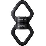 Climbing Swivel Aluminum Alloy Triangular Rotational Device Spinner 30KN 360 Degree Rope Swivel Connector for Hammock