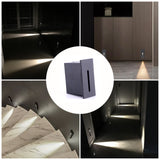 2W LED Staircase Light AC85-265V Indoor Wall Lamp Step Pathway Wall Corner Lamps Lighting Stairs Decoration Lights Dropshipping