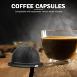 Aluminum Foil Capsule Lid Kits Food Grade Capsule Cup Seals Film Coffee Machines Replacement Reusable for Nespresso Vertuo