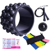 Ultimate Back Roller Set,Myofascial Release Trigger Point Yoga Wheel Foam Roller for relief Back Pain Deep Tissue Massage Sport