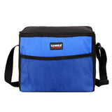 9.5L Picnic Lunch Bags For Women Kids Insulated Cool Bag Portable Canvas Lunch Box Thermal Food Camping Fishing Barbecues