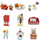 Cutebee DIY DollHouse Wooden Doll Houses Miniature Dollhouse Furniture Kit Toys for children New Year Christmas Gift Casa