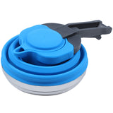 HAEGER-Portable Folding Silicone Water Kettle 1.2L Water Pot Outdoor Camping Travelling Hiking Kitchen Tools Tea Coffee Kettle