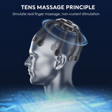 Rechargable Electric Octopus Claw Scalp Head Massager 3 Vibration Modes Scalp Relaxation Stress Relief and Hair Stimulation