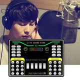 Dual Mobile Phone Live Broadcast External Sound Card Cellphone Webcast Personal Entertainment Voice Changer