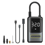 Wireless Car Air Pump Portable Digital Air Compressor Electric Auto Pump Tire Inflator For Car Motorcycle Bike Balls