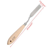 10pcs Stainless Steel Palette Scraper Paint Knives Blade for Artist Oil Acrylic Painting Tools