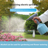 1L Electric Sprayer USB Rechargeable Handheld Pressure Sprayer Tool 360 Adjustable Nozzle Leakproof for Agricultural Irrigation