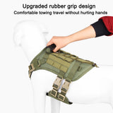 Dog Harness Nylon Heavy Duty No Pull Vest Military Training for Medium Large Dogs German Shepherd K9 Dog Harnesses Dog Supplies