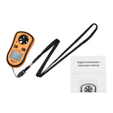 KKmoon GM8908 Digital Anemometer Handheld Wind Speed Meter Gauge Air Velocity Temperature Tester With LCD Backlit Wind Chill