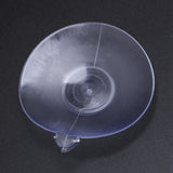 New Wall Soap dish / soap box in Plastic with Suction Cup, White