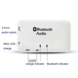 Bluetooth audio receiver adapter 3.5mm audio output connection headphone audio installation Bluetooth 4.2