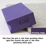 Diamond Tile Glass Metal Wood Edges Grinding Deburring Tool Burr Manual Polishing Pad 60# 120# 200# 400# Optional