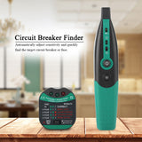 MS5902 Automatic Circuit Breaker Finder Fuse Socket Tester With Analogue Receiver And Flashlight US/EU Plug Socket Tester