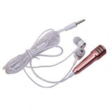 TPE Portable Mini Handheld Microphone Speaker Mic Player with 3.5mm Interface for Smartphone Laptop PC