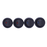20 Pcs 12V 20A Amps On/Off/ 3 Position Terminal Round Rocker LED Toggle Switch Blue &amp; Red