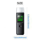 Professional-Grade Accuracy | Portable Breath Alcohol Tester for Personal &amp; Professional Use Professional, Drivers Home Use