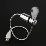 Top Deals Flexible Mini USB LED Cooling Flashing Fan with Programmable Words Edition for PC Laptop Notebook Desktop