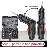 Precision Electric Screwdriver 48 Pcs S2 Alloy Steel Bit Screwdrivers Type-C Fast Charging Screwdriver Set Repair Power Tools