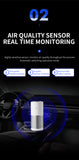Home appliance Air Purifier For Home Ozone Generator Filters Desktop Purifier Night light Rechargeable Car Air cleaner