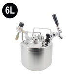 Complete Kegging System 6L Brand New Ball Lock Cornelius (Corny) Keg Portable Taproom Kegarator