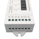 4CH Mini DMX 512 Decoder RGBW LED Light Strip Controller Console Use Decorated Lighting Home Lights Dimmer Driver DC9V-24V