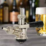 Beer Brewing Equipment Beer Keg Coupler D Type System with Safety Pressure Relief Valve for US Domestic
