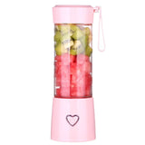 Personal Blender Shakes And Smoothies Small Mini Portable Single Fruit Juicer Mixer Usb Rechargeable Ice Blender
