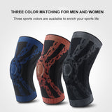 1 Pcs Support Compression Silicone Anti-Collision Sports Knee Pads To Protect The Patella Outdoor Basketball Football Running