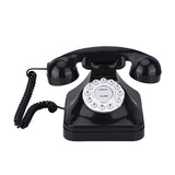 WX-3011 Vintage Black Multi Function Plastic Home Office Hotel Telephone Retro Wire Landline Phone Telephones telefono fijo