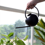 1000ml Office Anti Corrosion Home Patio Stainless Steel Long Spout Garden Large Capacity Portable Watering Can Indoor Plants