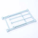 Drainer Storage Racks Foldable Vertical Rags Kitchen Towels Hanger Free Punch Table Storage Rack Cup Holder Kitchen Gadget Set