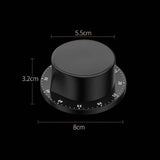 Stainless Steel Kitchen Timer Reminder Mechanism Water Resistance Scale Merchanism Manual Setting for Cooking Baking Gym Working